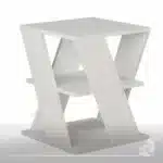 ⁦ترابيزة جانبية 55سم - أبيض RA-SI24⁩ - الصورة ⁦2⁩