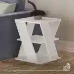 ترابيزة جانبية 55سم - أبيض RA-SI24