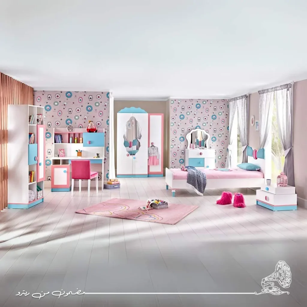 غرف نوم اطفال خشب