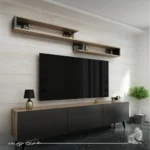 ترابيزة تلفزيون 180سم - بيج×أسود RA-U32