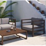 ⁦طقم أثاث خارجي – بني RA-OD02⁩ - الصورة ⁦3⁩