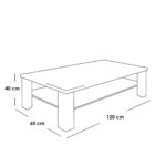 ⁦طقم أثاث خارجي – بني RA-OD02⁩ - الصورة ⁦6⁩