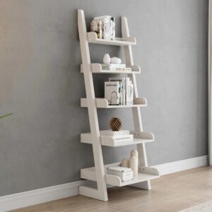 وحدة أرفف أبيض