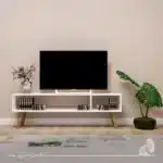 ترابيزة تلفزيون 120 سم - أبيض RA-U09